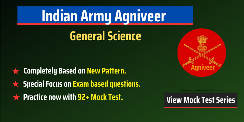 Indian Army Agniveer Mock Test General Science