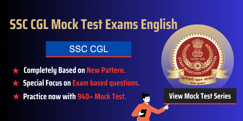 SSC CGL Mock Test Exams English 